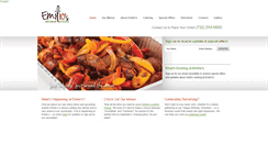 Desktop Screenshot of emiliosrestaurant.net